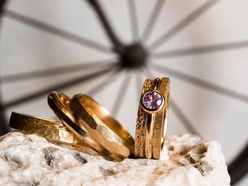 Paulette a bicyclette - bagues