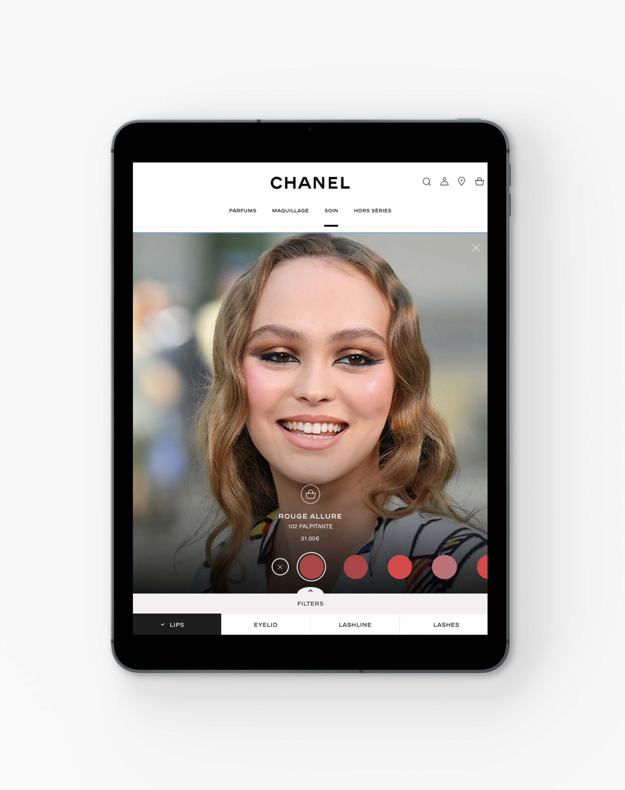 Chanel Try On