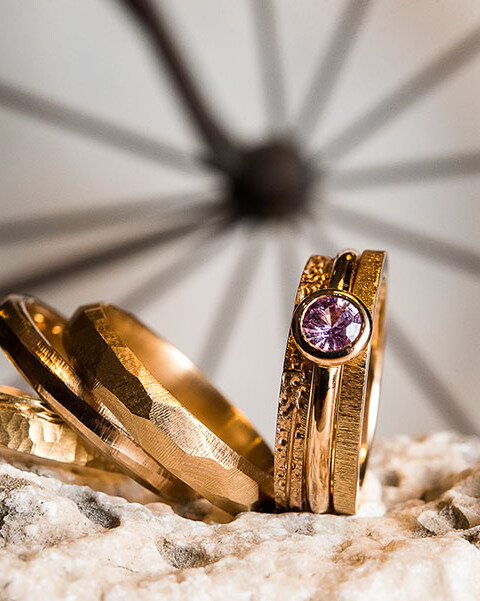 Paulette a bicyclette - bagues